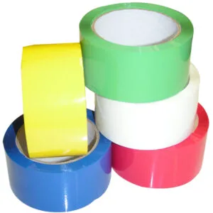 BOPP SELF STICKING TAPE 2"/48 MM COLORED CELLO TAPE
