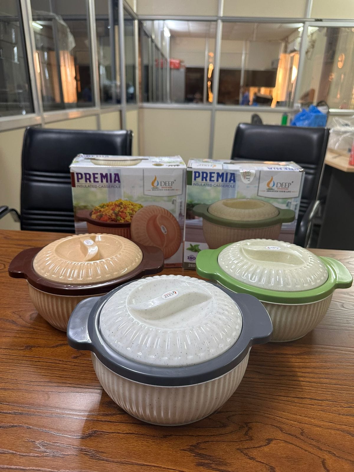 PREMIA INSULATED CASSEROLE GIFT SET 600/1100/1600 x 1 set