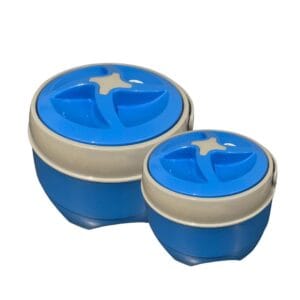 HOT FEAST COUPLE SET HANDLE CASSERROLS X 1 SET - 2000/2500